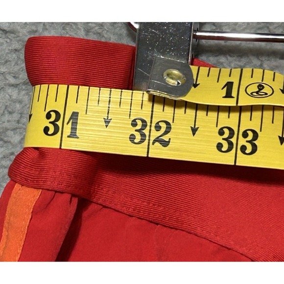 Nike Golf Shorts Womens Sz‎ L Red/Orange Tour Performance Dri-Fit - Picture 3 of 9